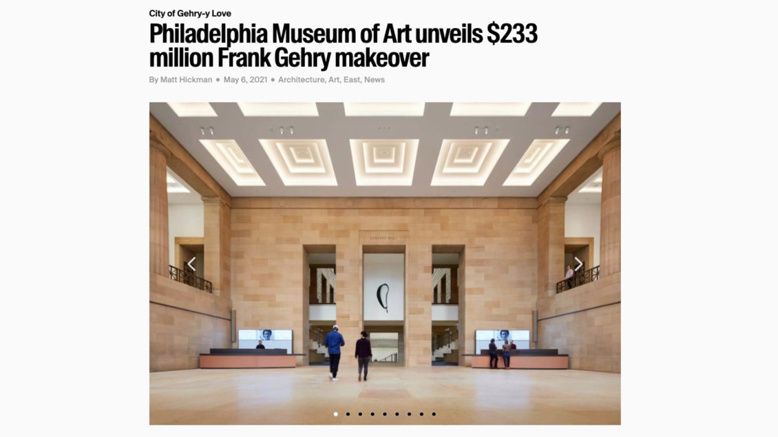 Insights Philadelphia Museum Of Art Makeover