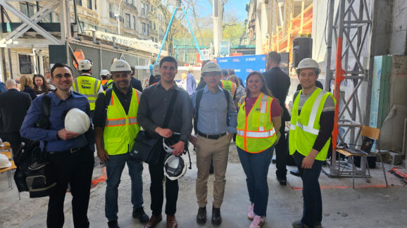 The New York Historical Topping Out Ceremony