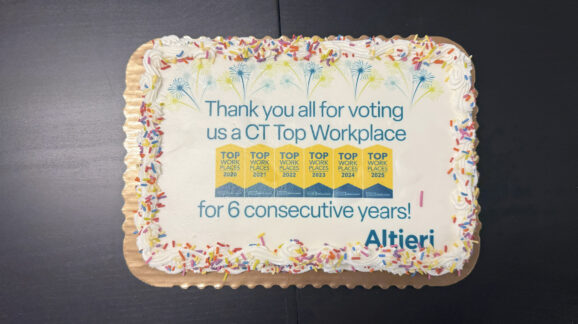 2025 Connecticut Top Workplace Award Winner