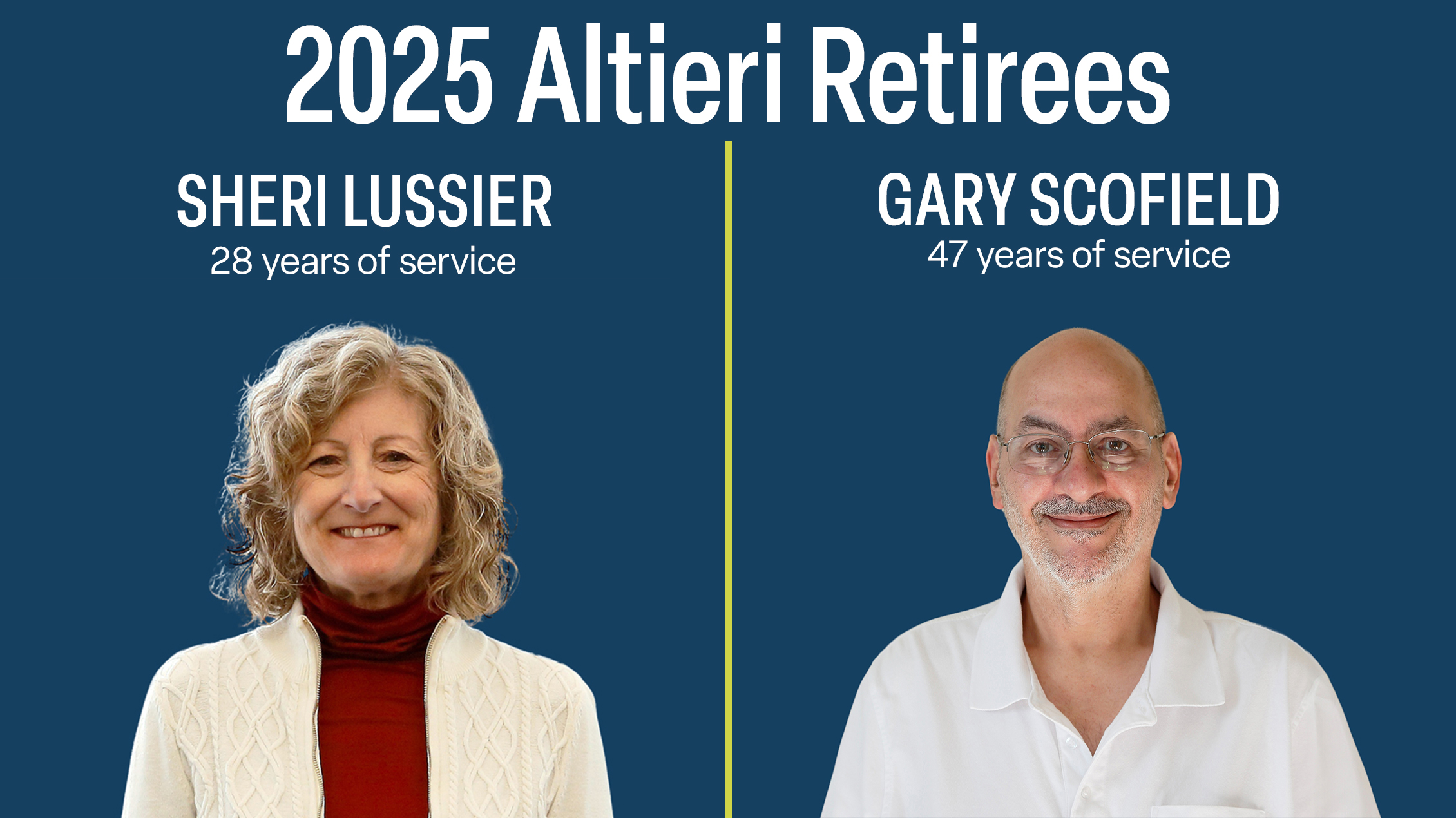 Recognizing Decades of Service: Altieri's 2025 Retirees - Altieri