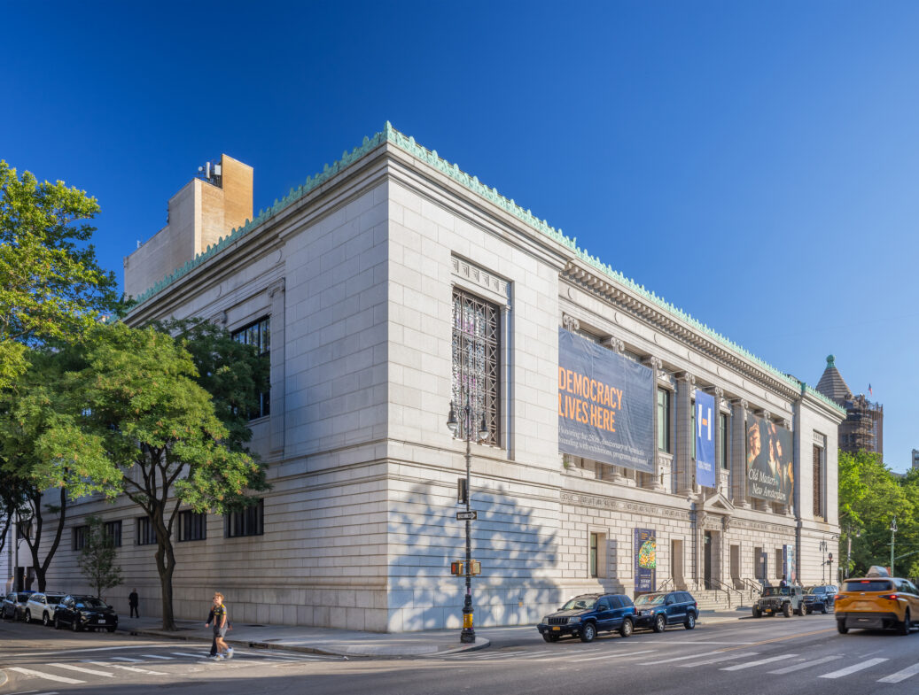 The New York Historical Building Exterior